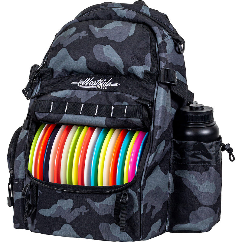 Westside Refuge Backpack -can easily fit up to 18 discs 