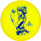 Discraft Paul McBeth Big Z Luna-yellow-173-174g