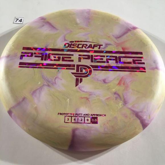 Discraft - Prototype Putter - Paige Pierce - ESP Swirl plastic
