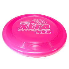 An image showing Superhero Dog Disc, Pink in color. A disc golf for frisbee.
