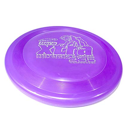 An image showing Superhero Dog Disc, Purple in color. A disc golf for frisbee.